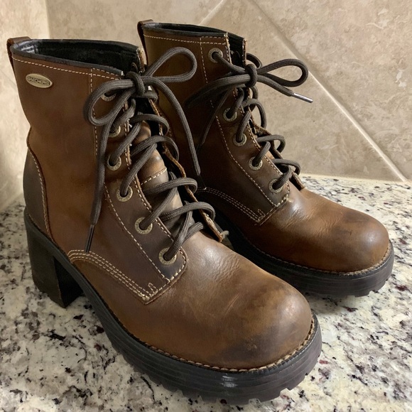 skechers combat boots